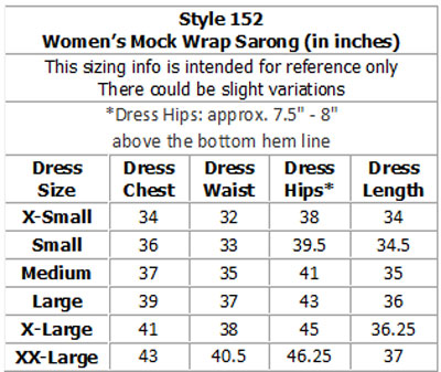 Hibiscus Hawaiian Islands Women's Mock Wrap Hawaiian Sarong Dress
